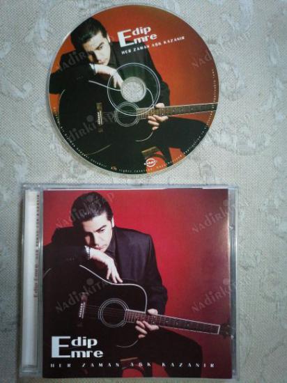 EDİP EMRE / HER ZAMAN AŞK KAZANIR  - ALBÜM CD - TÜRKİYE 2013 BASIM