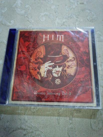 HIM - UNEASY LISTENING VOL.2 -  ALBÜM  CD - SONY MÜZİK EU (AVRUPA )  2001 BASIM - AÇILMAMIŞ AMBALAJINDA