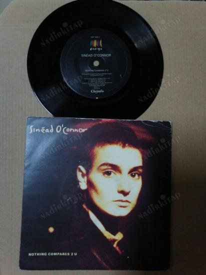 SINEAD O’CONNOR - NOTHING COMPARES 2U / JUMP IN THE RIVER - 1990 ALMANYA BASIM 45’LİK  PLAK