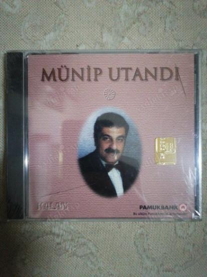 MÜNİP UTANDI   / CD ALBÜM / 1997  TÜRKİYE BASIM-AÇILMAMIŞ AMBALAJINDA ( PAMUKBANK PROMOSYON )