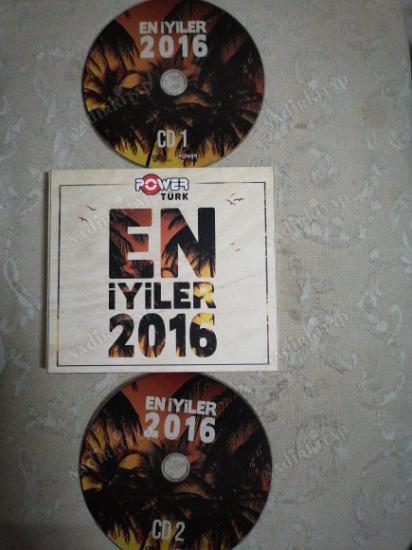 POWERTÜRK EN İYİLER 2016 - 2 CD  /  ALBÜM  - TÜRKİYE 2016 BASIM