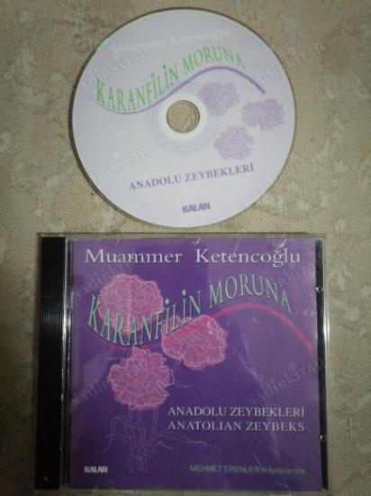 MUAMMER KETENCOĞLU / KARANFİLİN MORUNA   ALBÜM  CD - TÜRKİYE 2001 BASIM