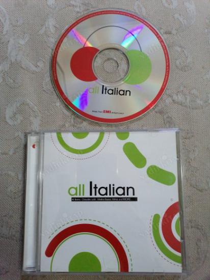 ALL ITALIAN  - 2007 EMI KENT  TÜRKİYE BASIM  ALBÜM CD