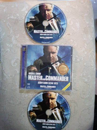 MASTER AND COMMANDER ( DÜNYANIN UZAK UCU ) - RUSSELL CROWE - BİR PETER WEIR FİLMİ  - 138 DAKİKA VCD FİLM - 2 DİSK