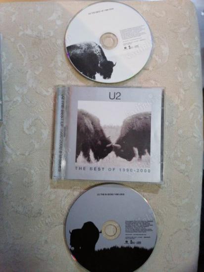 U2  / THE BEST OF 1990-2000    / 2 CD / 2002 AVRUPA   BASIM  ALBÜM CD