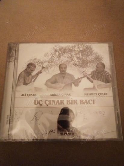 ALİ ÇINAR/ABİDİN ÇINAR/ MEHMET ÇINAR - ÜÇ ÇINAR BİR BACI  -  TÜRKİYE   BASIM  ALBÜM CD  - AÇILMAMIŞ AMBALAJINDA