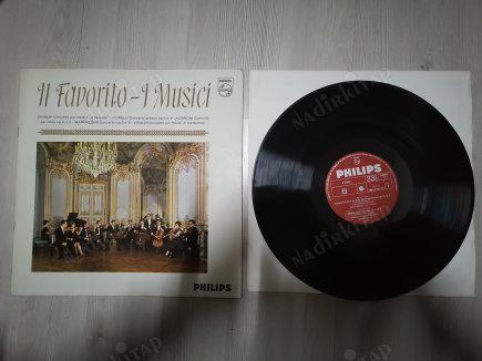 IL FAVORITO - I MUSICI ( VIVALDI , CORELLI , ALBINONI MANFREDINI ) - 1962  HOLLANDA   BASIM LP ALBÜM