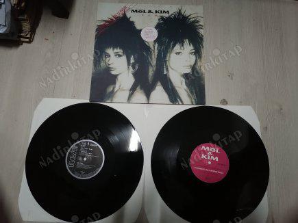 MEL & KIM - F.L.M.  - 1987 ALMANYA    BASIM  LP ALBÜM + TEK TARAFLI MAXI 45 LİK