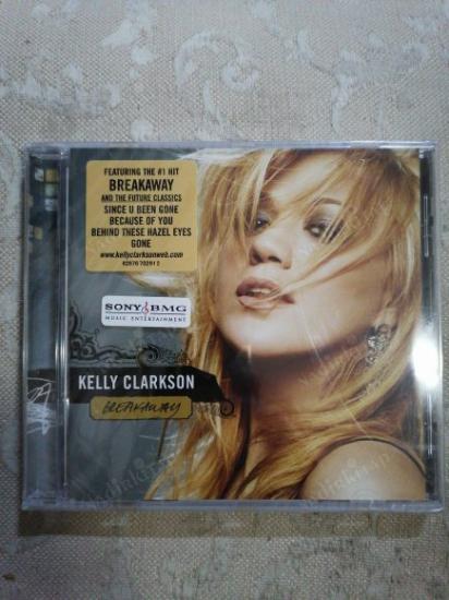 KELLY CLARKSON -  BREAKAWAY - 2007 ALMANYA  BASIM  ALBÜM CD * AÇILMAMIŞ AMBALAJINDA*