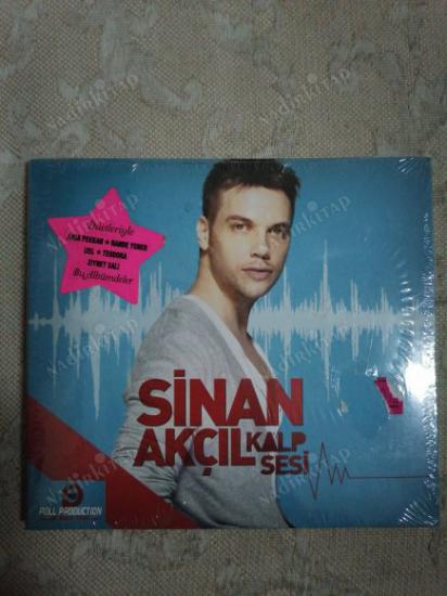 SİNAN AKÇIL - KALP SESİ - 2011   TÜRKİYE   BASIM  ALBÜM CD * AÇILMAMIŞ AMBALAJINDA*