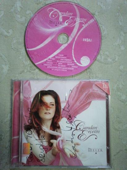 CANDAN ERÇETİN - MELEK - 2004 TÜRKİYE BASIM ALBÜM CD * İMZALI*