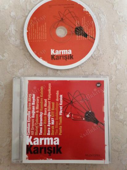 KARMA KARIŞIK ( CANDAN ERÇETİN , ALİ ERENUS , TUNA KİREMİTÇİ , BORA AYANOĞLU , FİKRET KIZILOK, EREN AKAY ) -  2005  TÜRKİYE BASIM CD ALBÜM