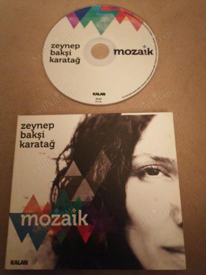 ZEYNEP BAKŞİ KARADAĞ - MOZAİK 2016  TÜRKİYE BASIM CD ALBÜM