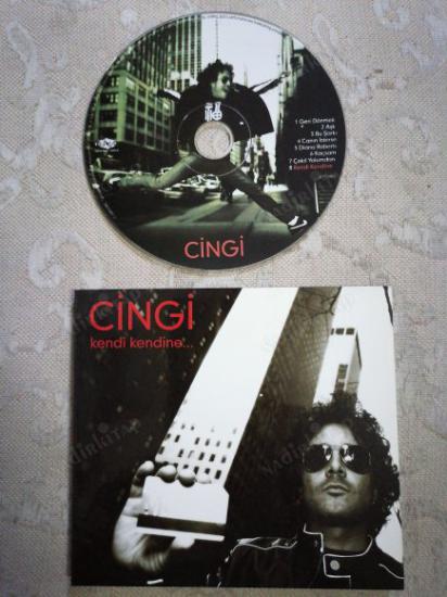 CİNGİ - KENDİ KENDİNE  - 2006  TÜRKİYE BASIM   ALBÜM  CD