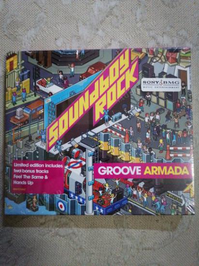 GROOVE ARMADA - SOUNDBOY ROCK - 2007 TÜRKİYE  BASIM  CD ALBÜM - AÇILMAMIŞ AMBALAJINDA