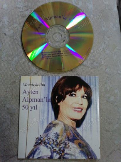 AYTEN ALPMAN’LA 50 YIL - 2002  TÜRKİYE BASIM  PROMO MAXI SINGLE CD