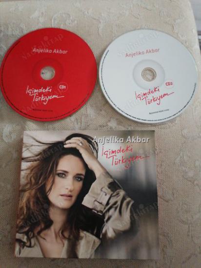 ANJELİKA AKBAR - İÇİMDEKİ TÜRKİYEM  - 2014  TÜRKİYE  BASIM  CD ALBÜM ( DOUBLE CD )