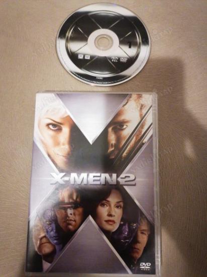 X-MEN 2 - BİR BRYAN SINGER FİLMİ  - 129   DAKİKA + EXTRAS   -TÜRKİYE BASIM DVD FİLM