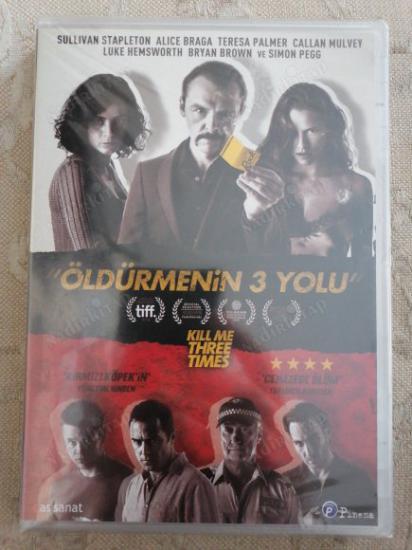 ÖLDÜRMENİN 3 YOLU ( KILL ME THREE TIMES - BİR KRIV STENDERS FİLMİ -   87  DAKİKA TÜRKİYE BASIM -  DVD FİLM - AÇILMAMIŞ AMBALAJINDA