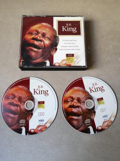 B. B. KING - LUXURY EDITION - 2 CD LİK BOX SET  ( 28 GÜZEL PARÇA ) - 2006 AVRUPA  BASIM   ALBÜM  CD