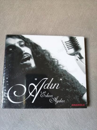 ERKAN AYDAR - ADIN - 2008 TÜRKİYE BASIM  ALBÜM CD * AÇILMAMIŞ AMBALAJINDA