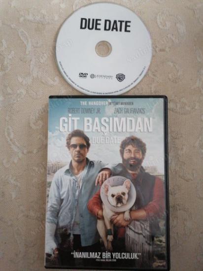 GİT BAŞIMDAN - DUE DATE  - BİR TODD PHILLIPS FİLMİ - 91 DAKİKA+EXTRAS -DVD FİLM- TÜRKİYE BASIM