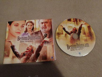 BENİM DÜNYAM - TAMER ÇIRAY - ORJİNAL FİLM MÜZİKLERİ -  2013 TÜRKİYE   BASIM ALBÜM CD