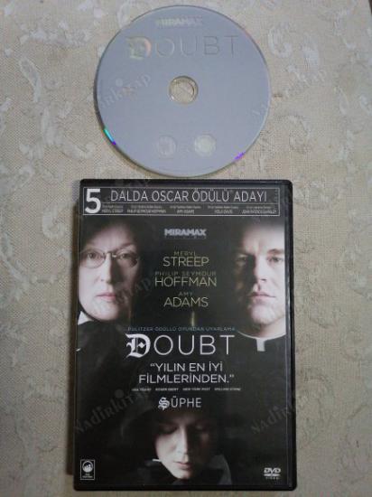 ŞÜPHE ( DOUBT ) - MERYL STREEP /PHILIP SEYMOUR HOFFMAN / AMY ADAMS  - 103 DAKİKA DVD  FİLM- TÜRKİYE BASIM