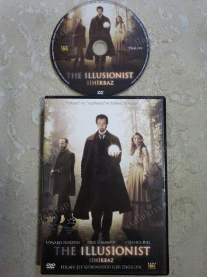 SİHİRBAZ ( ILLUSIONIST )   - EDWARD NORTON / JESSICA BIEL - BİR NEIL BURGER FİLMİ - 110 DAKİKA DVD  FİLM- TÜRKİYE BASIM