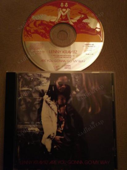 LENNY KRAVITZ - ARE YOU GONNA GO MY WAY - 1993 İNGİLTERE   BASIM CD ALBÜM