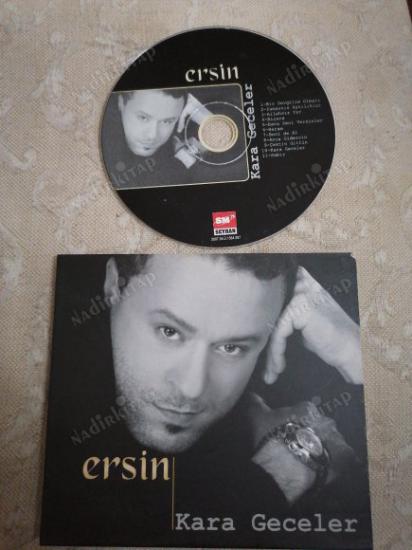 ERSİN - KARA GECELER  -   TÜRKİYE  BASIM CD ALBÜM