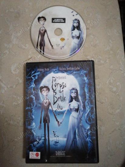 ÖLÜ GELİN ( CORPSE BRIDE )   -  74 DAKİKA  - ANİMASYON  DVD FİLM  - TÜRKİYE BASIM