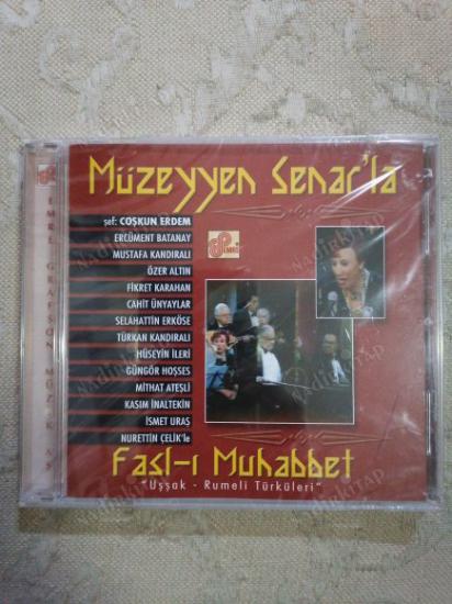 MÜZEYYEN SENAR’LA  FASL-I MUHABBET   -  TÜRKİYE  BASIM CD ALBÜM - AÇILMAMIŞ AMBALAJINDA