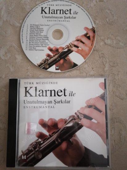 TÜRK MÜZİĞİNDE KLARNET İLE UNUTULMAYAN ŞARKILAR -   TÜRKİYE  BASIM CD  ALBÜM