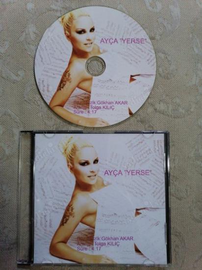 AYÇA - YERSE    - 2010 TÜRKİYE  BASIM  NADİR PROMO  SİNGLE CD