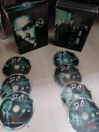 24 DİZİSİ - KIEFER SUTHERLAND - SEASON THREE - 6 DİSK + 1 BONUS DISC - 24 BÖLÜM - 17 SAAT 40 DAKİKA - DVD YABANCI BASIM TÜRKÇE DİL SEÇENEĞİ YOKTUR