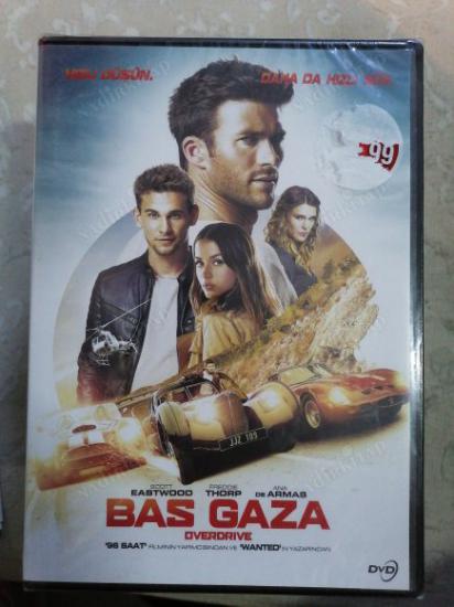 BAS GAZA  ( OVERDRIVE ) - SCOTT EASTWOOD / FREDDIE THORP  - 90 DAKİKA TÜRKİYE BASIM -  DVD FİLM - AÇILMAMIŞ AMBALAJINDA