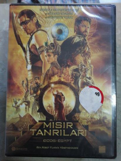 MISIR TANRILARI - GODS OF EGYPT  - BİR ALEX PROYAS  FİLMİ  - 122 DAKİKA TÜRKİYE BASIM -  DVD FİLM - AÇILMAMIŞ AMBALAJINDA