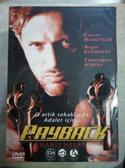 KANLI HESAP ( PAYBACK ) - COSTAS MANDYLOR / ANGIE EVERHART  - 80 DAKİKA - DVD FİLM - TÜRKİYE BASIM - AÇILMAMIŞ AMBALAJINDA