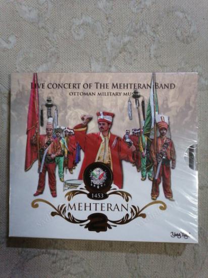 MEHTERAN 2 - OTTOMAN MILITARY MUSIC - LIVE CONCERT OF THE MEHTERAN -TÜRKİYE BASIM -  CD ALBÜM - AÇILMAMIŞ AMBALAJINDA