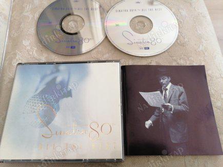 FRANK SINATRA - SINATRA 80TH / ALL THE BEST -  1995 HOLLANDA  BASIM -  CD ALBÜM + 24 SAYFA KİTAPÇIK ( 2 CD LİK 40 PARÇALIK ÖZEL CD )