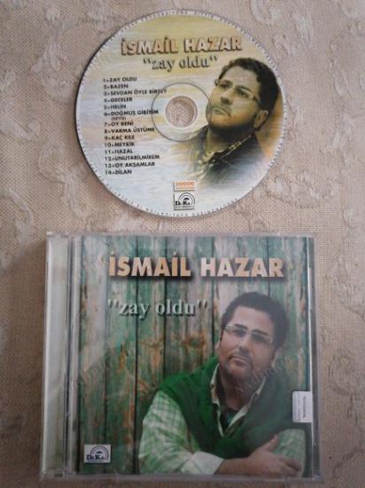 İSMAİL HAZAR - ZAY OLDU -   TÜRKİYE BASIM -   CD ALBÜM