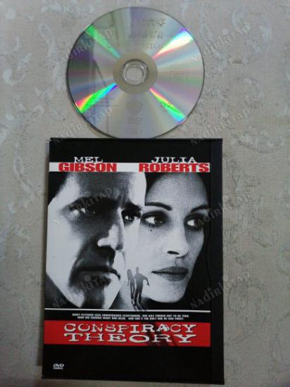 CONSPIRACY THEORY - MEL GIBSON/JULIA ROBERTS  - DVD  FİLM - 130 DAKİKA   TÜRKİYE BASIM (İLK BASIM KARTON KAPAK)