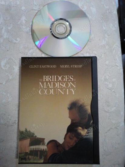 BRIDGES OF MADISON COUNTY  - CLINT EASTWOOD / MERYL STREEP  - DVD  FİLM - 129 DAKİKA   TÜRKİYE BASIM (İLK BASIM KARTON KAPAK)