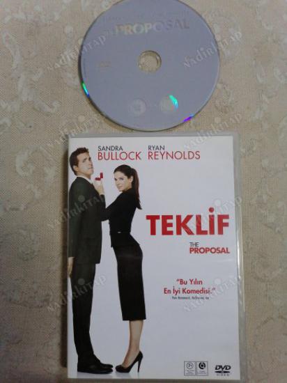 TEKLİF ( THE PROPOSAL ) - SANDRA BULLOCK / RYAN REYNOLDS  - TÜRKİYE BASIM- 108 DAKİKA - DVD FİLM