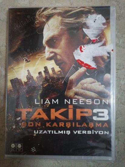 TAKİP 3 SON KARŞILAŞMA- UZATILMIŞ VERSİYON - LIAM NEESON -   108 DAKİKA   TÜRKİYE BASIM - DVD FİLM - AÇILMAMIŞ AMBALAJINDA