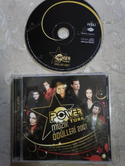 POWER TÜRK MÜZİK ÖDÜLLERİ 2007 - 2007  TÜRKİYE BASIM -   CD ALBÜM