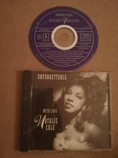 NATALIE COLE - UNFORGETTABLE WITH LOVE  - 1991 ALMANYA BASIM -   CD ALBÜM