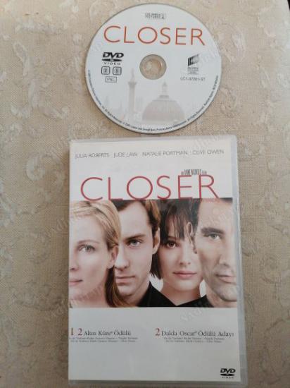 CLOSER   - BİR MIKE NICHOLS FİLMİ   100  DAKİKA   -TÜRKİYE BASIM DVD FİLM