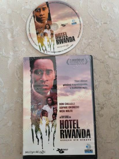 HOTEL RWANDA - BİR TERRY GEORGE FİLMİ   108 DAKİKA   TÜRKİYE BASIM - DVD FİLM